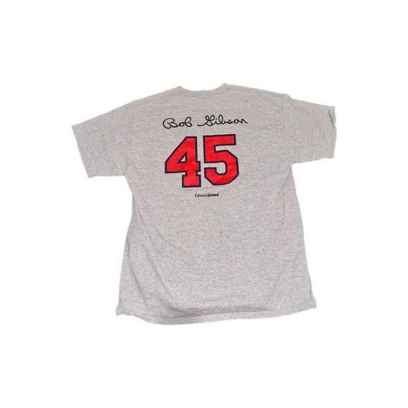 St. Louis Cardinals Bob Gibson Jersey Tee - Picture 2 of 4
